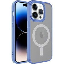 Nettech Apple iPhone 13 Pro Uyumlu Metal Kamera Çerçeveli Magsafe Seri Arka Koruma