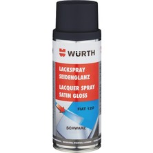 Würth 400 ml Fiat 120 Tampon Boyası Ipeksi Parlak Siyah