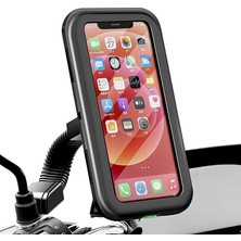 Acl T-71 Motosiklet Telefon Tutucu Waterproof Su Geçirmez Ayna Montajlı New