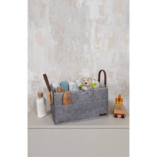 Winbox Derili 3 Gözlü Anne Bebek Bakım Çantası 33X23X19