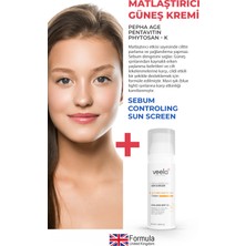 Veela Matlaştırıcı Güneş Kremi Uv Care Matifiying Cream 50 Spf+