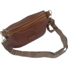 Liva 2355 Çift Bölmeli Kadın Omuz Çapraz Çanta - Taba