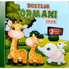 Kids Babies 3 Boyutlu Hareketli Kitaplar 3 Lü Set Pop-Up Kitaplar