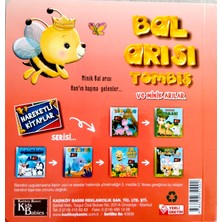 Kids Babies Bal Arısı Tombiş ve Minik Arılar 3 Boyutlu Hareketli Kitap Popu-Up Kitap