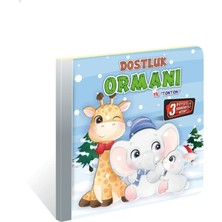 Kids Babies 3 Boyutlu Hareketli Kitap,dostluk Ormanı Fil Tonton Hareketli Pop-Up Kitap