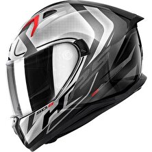 Givi Motosiklet Kaskı Givi 50.8 Racer Mat Siyah Titanium Gri Kask