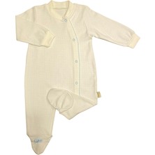 Renkli Puset Unisex Bebek Penye Tulum Puanlı