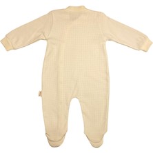 Renkli Puset Unisex Bebek Penye Tulum Puanlı