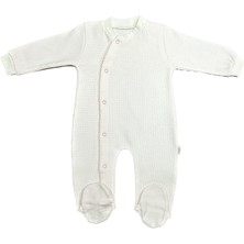 Renkli Puset Unisex Bebek Penye Tulum Puanlı