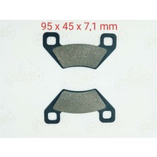 Monero Atv 250 Fren Disk Balata Kare Delik 2 Kulak