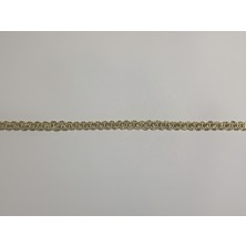 Nazarone Altın Renkli Dar Floş Şerit 20 mt 1096(13-5451)