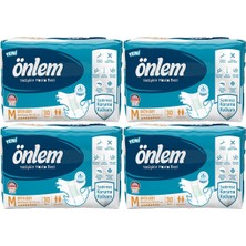 Önlem Yetişkin Hasta Bezi Orta Boy Medium 30 Adet x 4 Paket