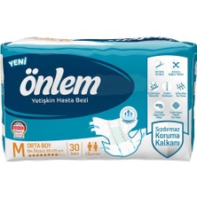 Önlem Yetişkin Hasta Bezi Orta Boy Medium 30 Adet x 4 Paket