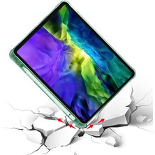 Fuchsia Apple iPad 10.9 inç 2022 10.nesil Uyumlu Kılıf Kalemlikli Katlanabilen Standlı Akıllı Tablet Kılıfı