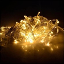 abnturk Rgb Gün Işığı Pirinç Yılbaşı LED 10 Metre 100 LED Çok Fonksiyonlu ve Eklemeli LED