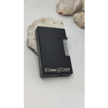 Giftoloji Kişiye Özel Yazı & Resim & Logo Yapılabilir Şık Dupont Çakmak -