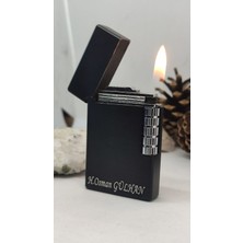Giftoloji Kişiye Özel Yazı & Resim & Logo Yapılabilir Şık Dupont Çakmak -