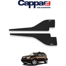 Cappafe Dacia Duster 2010-2017 Yarasa Yan Kapı Kaplama 2 Parça