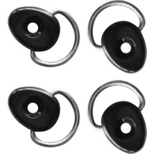 Wilkwe Güverte Arma Için D-Ring ile Prettyia 4pcs Kayak Döngü Güverte Takımı (Yurt Dışından)