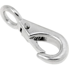 Wilkwe 304 Paslanmaz Çelik Döner Snap Hooks, Snap Prangalar, Tekne 0# 4.8cm (Yurt Dışından)