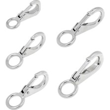 Wilkwe 304 Paslanmaz Çelik Döner Snap Hooks, Snap Prangalar, Tekne 0# 4.8cm (Yurt Dışından)