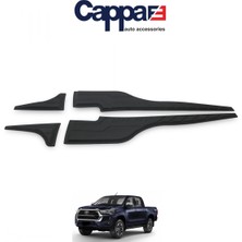 Cappafe Toyota Hilux 2021- Yarasa Kapı Kaplama 4 Parça
