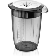 Homprime Kapaklı Mikser Blender Kabı Sıçratmayan Çırpma Mikser Kabı