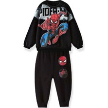 Lolli Boom Kids Sevilen Karakter Örümcek Adam Spiderman Baskılı Eşofman Takım