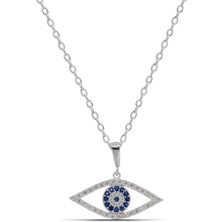 Parmas Design Nazar Göz Kadın 925 Ayar Gümüş Kolye