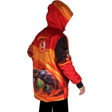 Snowsea SS7933 Sarı Kırmızı Aslan Snowboard Montu