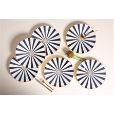 Porland Palms 6'lı Düz Tabak 27 cm