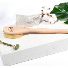 Efsoon Organics Sırt Fırçası Fırçası Doğal Agave Kaktüs Vegan Banyo Duş Fırçası
