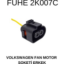 Fuhe Oto Volkswagen Fan Motor Soketi Erkek