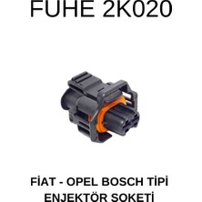Fuhe Oto Fiat - Opel Bosch Tipi Enjektor Soketi