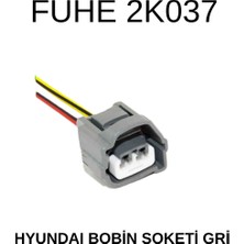 Fuhe Oto Hyundai Bobin Soketi Gri