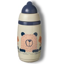 Tommee Tippee Isı Yalıtımlı Pipetli Bardak 260 ml - Gri