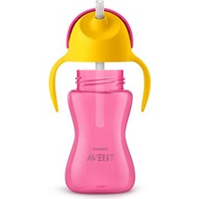 Philips Avent SCF798/02 Desenli Pipetli Bardak 300 ml Pembe