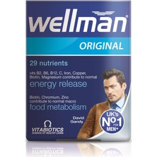 Vitabiotics Wellman Original Erkekler İçin Takviye Edici Gıda 30 Tablet