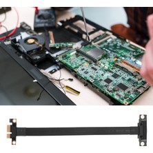 Gorgeous 90 Derece Pci-E Pci Express 1x Ila 1x Yuvası Yükseltici Kart Dönüştürücü Genişletici Şerit Adaptörü Uzatma Kablosu Pci-E X1 Btc Madenciliği Için Altın Kaplama (Yurt Dışından)