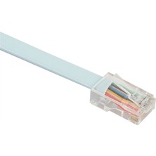 Gorgeous USB Konsol Kablosu RJ45 Cat5 Ethernet RS232 Db9 Com Bağlantı Noktası Seri Dişi Rollover Yönlendiriciler Ağ Adaptör Kablosu 1.8m (Yurt Dışından)