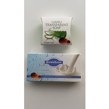 Gano Soap Transparenet Şeffaf Sabun 1 Adet Keçisütlü Sabun 2'li