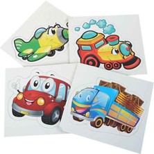 Laço Kids Baby Puzzle Taşıtlar Bebekler Için Ilk Yapbozum