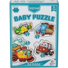 Laço Kids Baby Puzzle Taşıtlar Bebekler Için Ilk Yapbozum