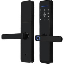 Rxr R-Lf1 Wifi Şifreli Parmak Izi Okuyuculu Akıllı Kapı Kilidi