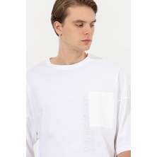 U.S. Polo Assn. Erkek Beyaz T-Shirt 50246385-VR013