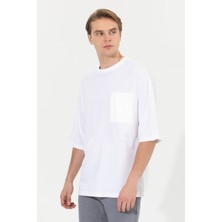 U.S. Polo Assn. Erkek Beyaz T-Shirt 50246385-VR013
