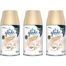 Glade Oda Parfümü Otomatik Sprey Oda Kokusu 60 Güne Kadar Etkili Yedek Sprey Vanilya Ipeksi 3 x 269