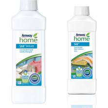 Amway Home Delicate Sıvı Konsantre Deterjan Home™ Sa8™ +Konsantre Çamaşır Yumuşatıcısı - Alp Dağlar