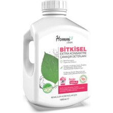 Homm Clean Ekstra Konsantre Bitkisel Çamaşır Deterjanı 1000 Ml- Ölçekli Ürün Ht