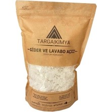 TARGA TEDARİK GİDER VE LAVABO AÇICI KOSTİK (SODYUM HİDROKSİT) 2000 GR